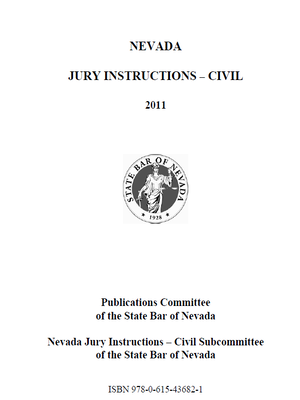 cover image of Nevada Jury Instructions - Civil (2011)